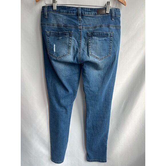 Kenneth Cole Womens Boyfriend Jeans Medium Wash Size 6 Mid Rise Classic Denim - Picture 3 of 12